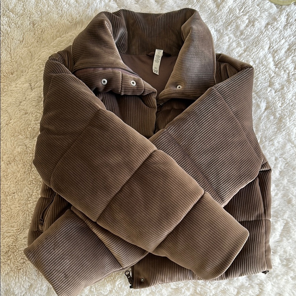 Alo Yoga Brown Puffer Jacket